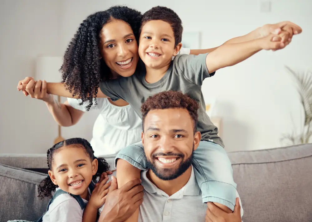 Happy Family Portrait